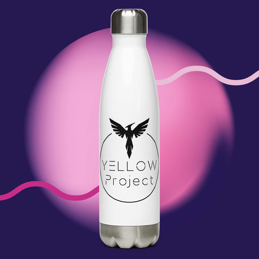 Stainless steel water bottle Yellow Project (Black Phoenix)