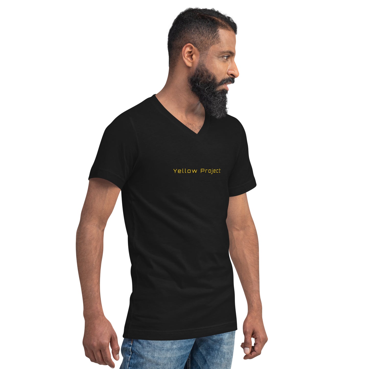 T-shirt - Yellow Project 1st Year Anniversary (V-Neck model)